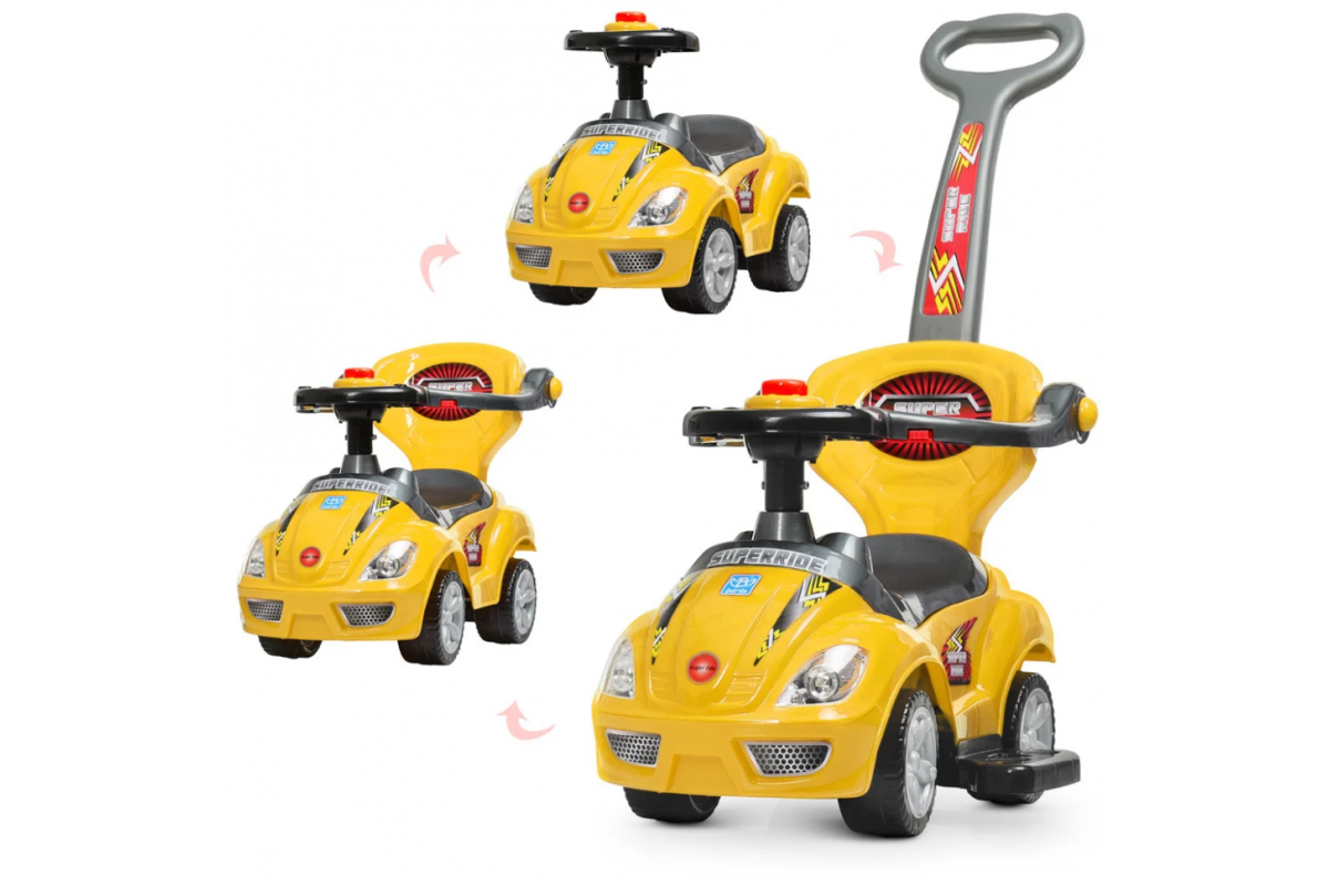 Каталка-толокар Bambi M 4205-6 Желтый Каталка-толокар Bambi M 4205-6 Желтый