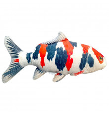 Дитяча м'яка іграшка "Червоний короп Коі" KOI-R, розмір 50 см