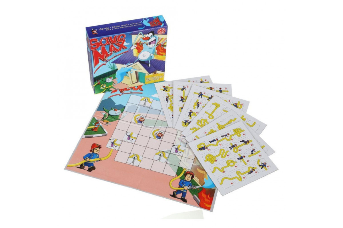 Настільна гра Врятувати Макса. Пожежник Arial 911357 укр. мовою