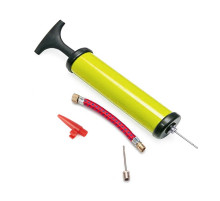 Насос ручний для м'ячів, надувних виробів Pump NE-P-18Y жовтий