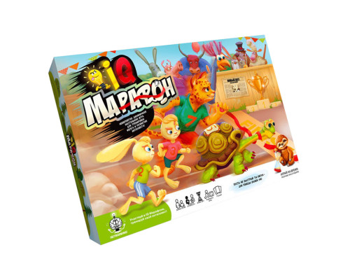 Настільна гра "IQ Марафон" G-IQM-01-01U укр. мовою