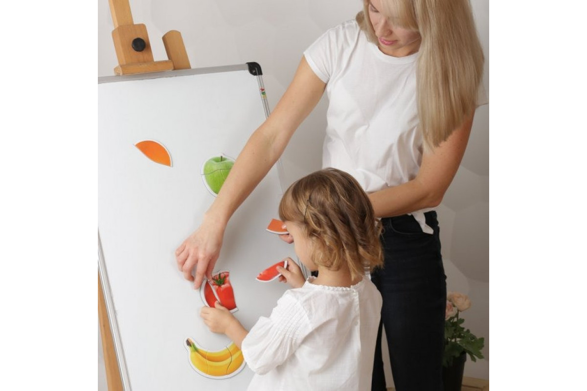 Набор магнитов Magdum Baby puzzle "Фрукты и овощи" ML4031-25 EN