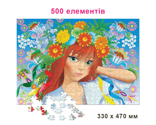 Дитячі пазли "Міс України" Енергія Плюс 84795 500 елементів