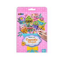 Дитячий набір для творчості "Скретч-арт букет" A1102-3(Pink)