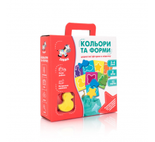 Розвиваюча гра-сортер Кольори та форми ZB2001-01 з дерева