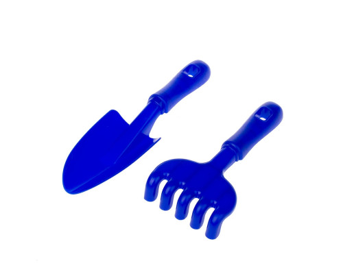 Пісочний набір "Ромашка" №5 Colorplast 1135 Синьо-жовтий