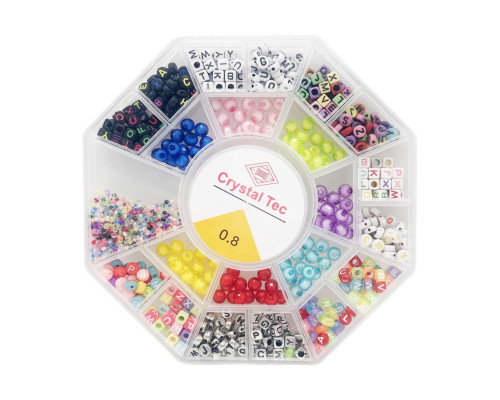 Набор бисера для создания украшений 035-79 леска в комплекте