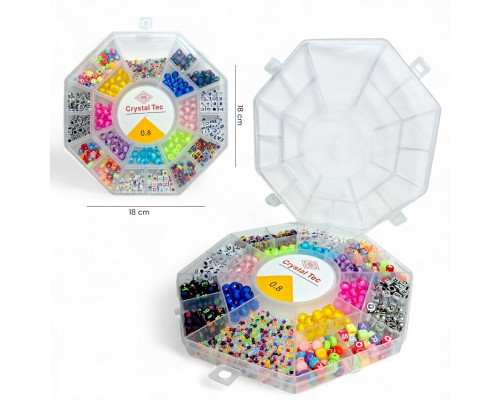 Набор бисера для создания украшений 035-79 леска в комплекте