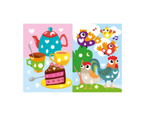 Дитяча книжка улюблені наліпки для малят "Веселі картинки" РМ-64-12