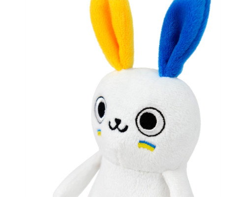 Плюшева іграшка Зайченя Левко FWPBNYLEVKO23WT00, 14 см
