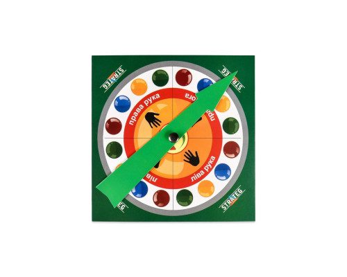 Розважальна гра "Твістер" 30801ST, ігрове поле, рулетка, правила