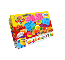 Креативна творчість "Тісто для ліплення "Шеф-кухар" TMD-17-01U…-04U з формами Сендвіч-бар