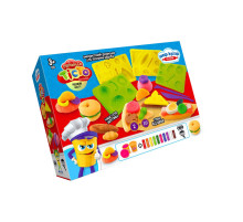 Креативна творчість "Тісто для ліплення "Шеф-кухар" TMD-17-01U…-04U з формами Траторія