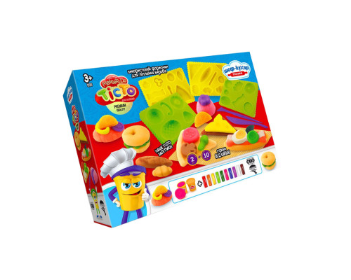 Креативна творчість "Тісто для ліплення "Шеф-кухар" TMD-17-01U…-04U з формами Траторія