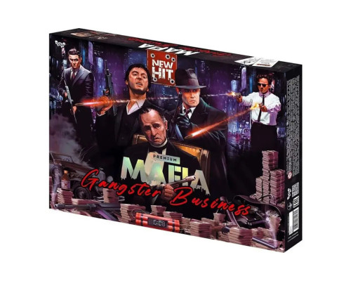 Настільна економічна гра "MAFIA. Gangster Business. Premium" MAF-03-01U українською мовою