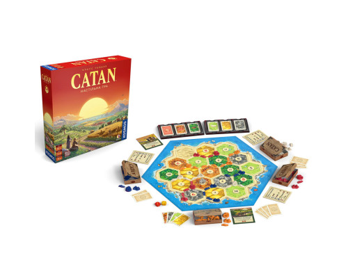 Настольная стратегическая игра CATAN R100UA от 10 лет, 3-4 игрока