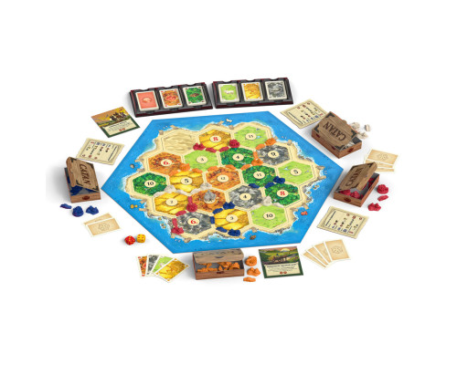 Настольная стратегическая игра CATAN R100UA от 10 лет, 3-4 игрока