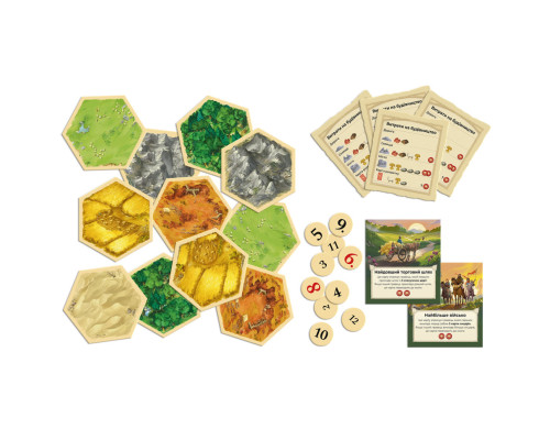 Настольная стратегическая игра CATAN R100UA от 10 лет, 3-4 игрока