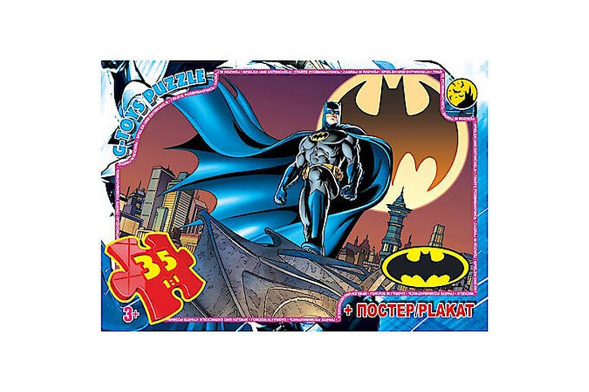 Дитячий пазл "Бетмен" BAT06 постер 35 елементів