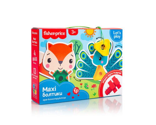 Игра-конструктор "Fisher-Price. Maxi болтики" Vladi Toys VT2905-23 Укр