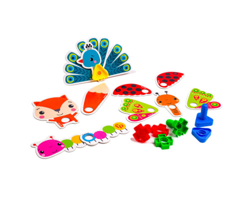 Игра-конструктор "Fisher-Price. Maxi болтики" Vladi Toys VT2905-23 Укр