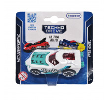 Игровая мини-машинка Ultra Auto TechnoDrive 250321W-8 металлический корпус