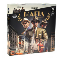 Настольная игра "Мафия Делюкс" QB701-002 с песочными часами, повязками для глаз