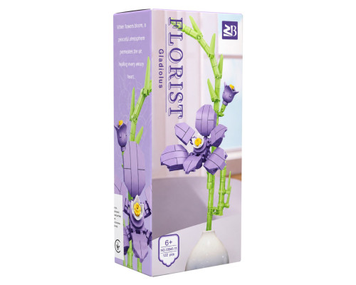 Дитячий конструктор Gladiolus 33045-11 серії "Florist", 122 деталі