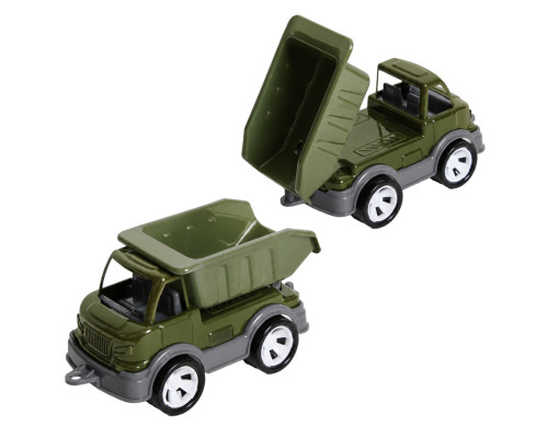 Детская игрушка грузовик "Mini Matik" 002/2BMS(Khaki) пластик, 13,5 см