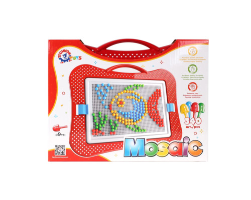 Игрушка "Мозаика 4 ТехноК", арт.3367TXK, 340 фишек