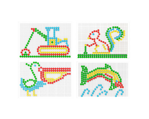 Игрушка "Мозаика 4 ТехноК", арт.3367TXK, 340 фишек