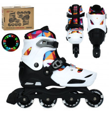 Дитячі розсувні ролики A4158-L-W, розмір 39-42