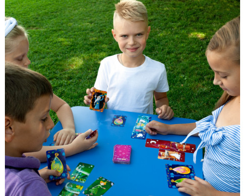 Дитяча настільна гра в мішечку "Чарівні кристали" VT8077-12 карткова