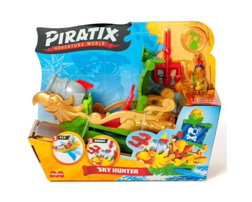 Детский игровой набор с фигурками "Пиратский корабль Небесный охотник" PIRATIX PPXSP114IN10