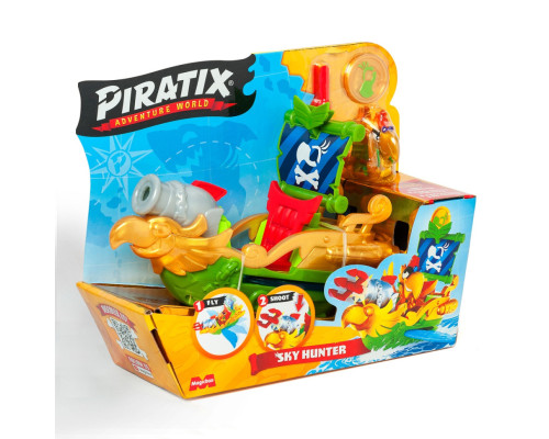Детский игровой набор с фигурками "Пиратский корабль Небесный охотник" PIRATIX PPXSP114IN10