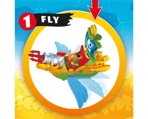 Детский игровой набор с фигурками "Пиратский корабль Небесный охотник" PIRATIX PPXSP114IN10