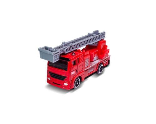 Детская автомодель "Пожарная машина" TechnoDrive 250421CG-6, масштаб 1:64