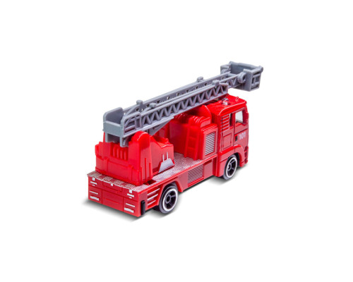 Детская автомодель "Пожарная машина" TechnoDrive 250421CG-6, масштаб 1:64