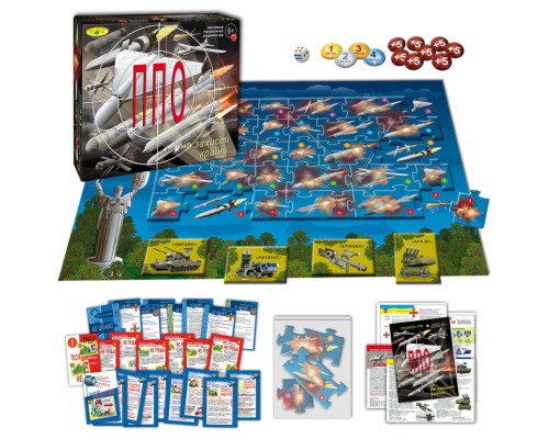 Настольная детская игра «ПВО на защите страны» 81435