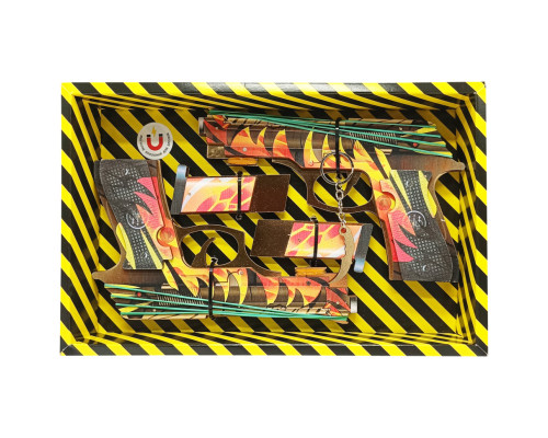 Збірна модель Гумостріл "Berettas BLAZING" BOX DB-BL 2 шт