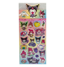 Декоративні наклейки "Sanrio Stickers" SZ240906-16 з блискітками
