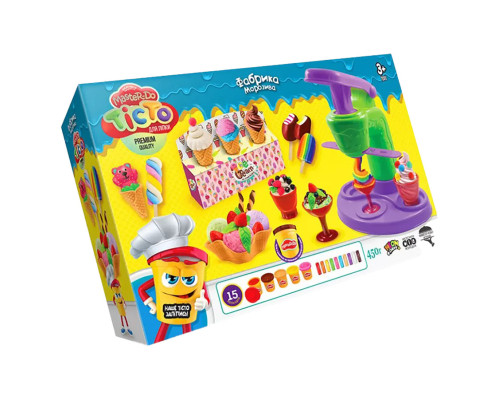 Детское тесто для лепки "Master Do" Фабрика мороженого TMD-06-01 с прессом