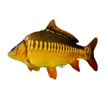 Детская мягкая игрушка "Зеркальный карп" CARP-M, размер 50 см