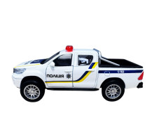 Дитяча автомодель Toyota Hilux Police TechnoDrive KM250426 масштаб 1:32
