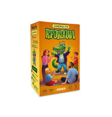 Карточная игра "Крокодил" orner-2678, 160 карточек, инструкция