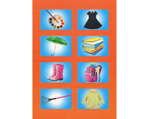 Детская настольная игра "Экономическая игра Изучаем сезонные товары" Ранок 19109096