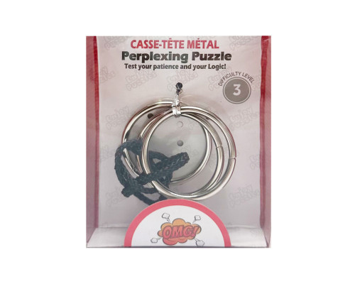 Металева головоломка "Perplexing puzzle" 5562D-11, 3 складність
