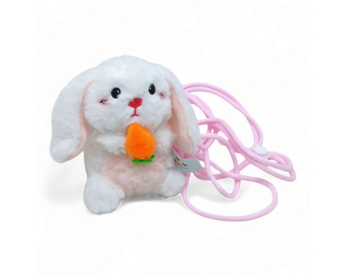 М'яка іграшка-тримач для телефону PLC25005(White) 9х8х11 см