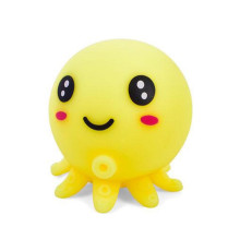 Дитяча іграшка-антистрес "Восьминіг" MS 3951(Yellow) з борошном, 7,5 см