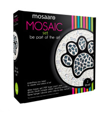 Набор для творчества стеклянная мозаика "Черная лапа" MA2031, 2 уровень